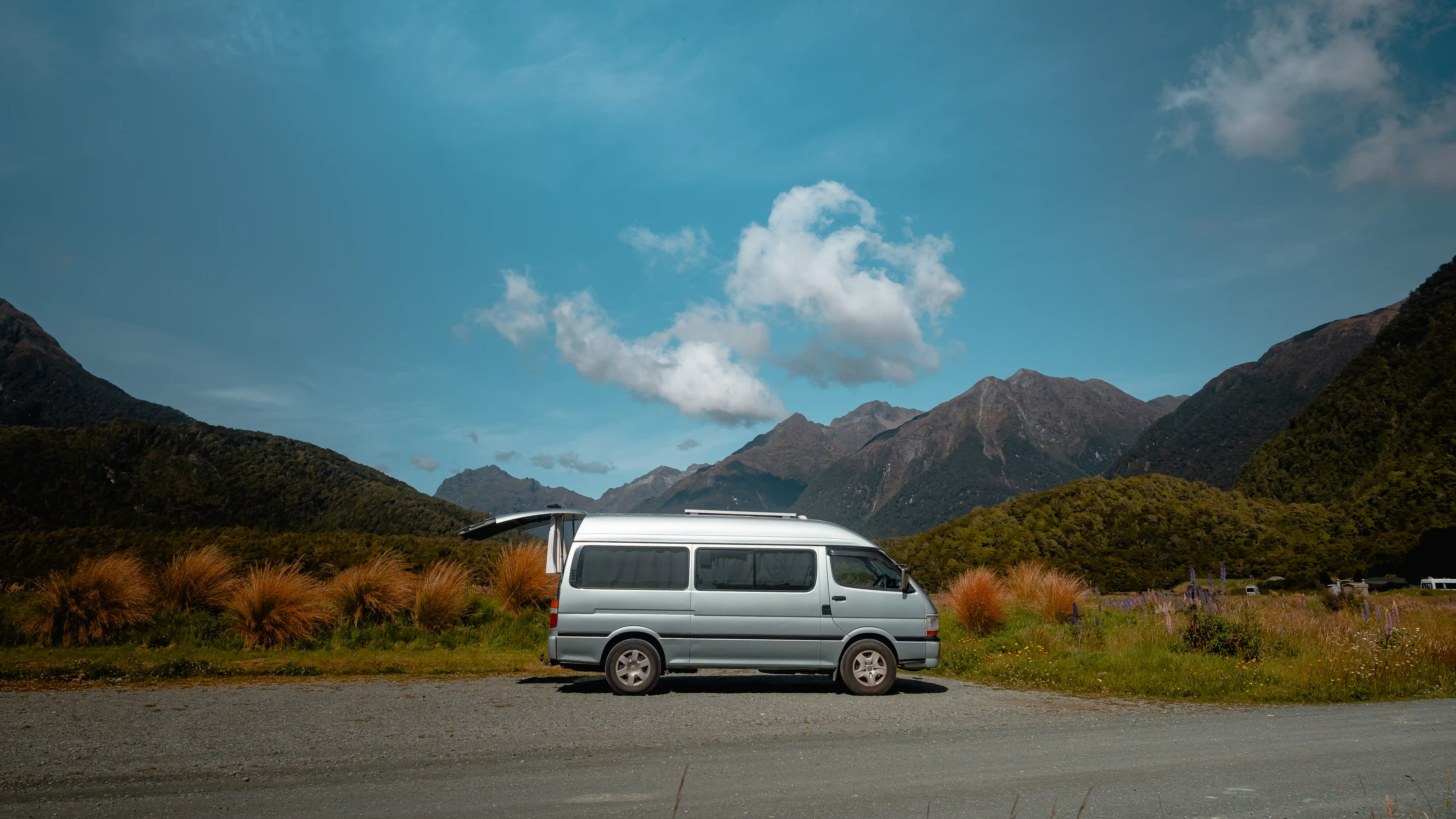 New Zealand campervan sites photography 1