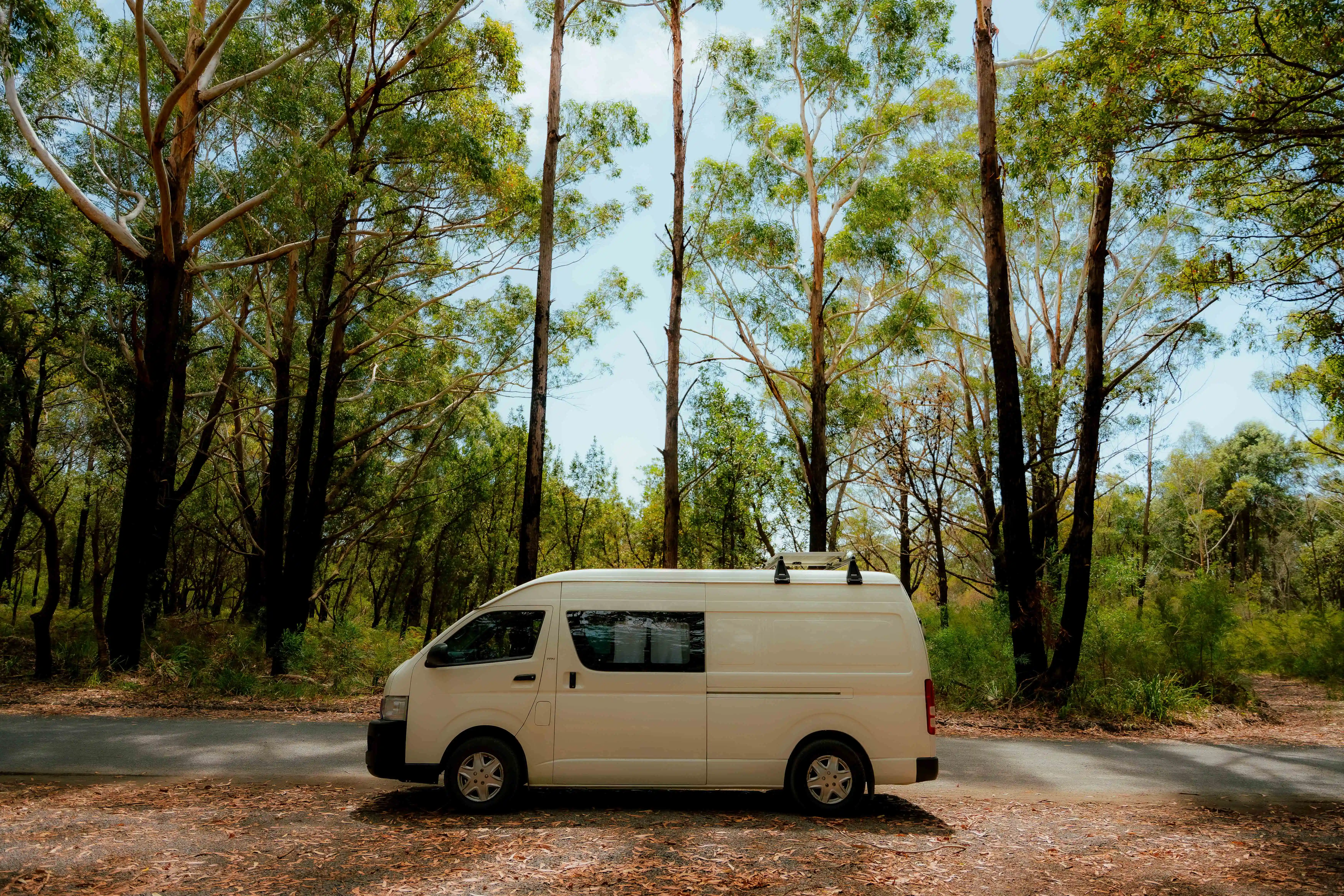 Campervan home on wheels for the Sydney to Melbourne road trip